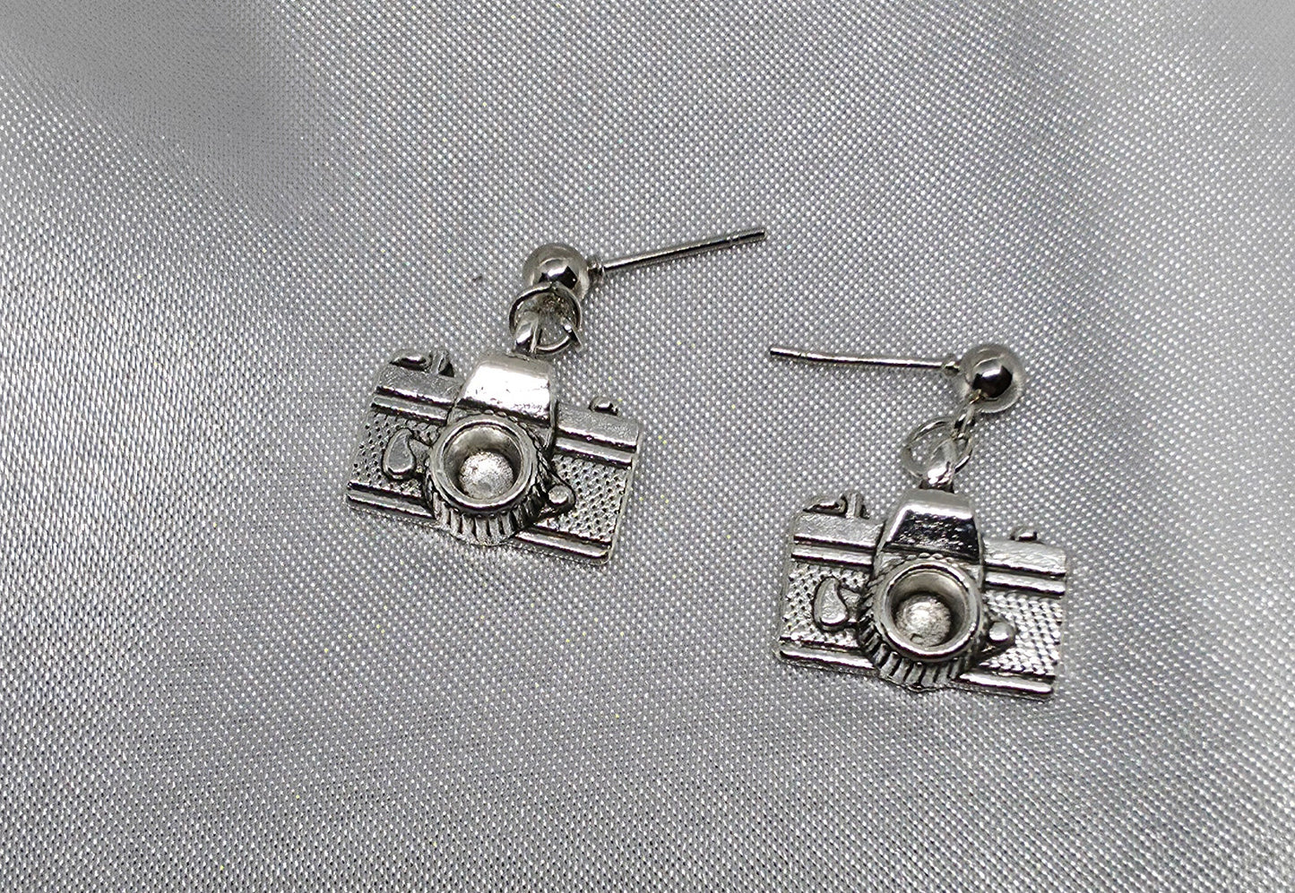 Camera earrings