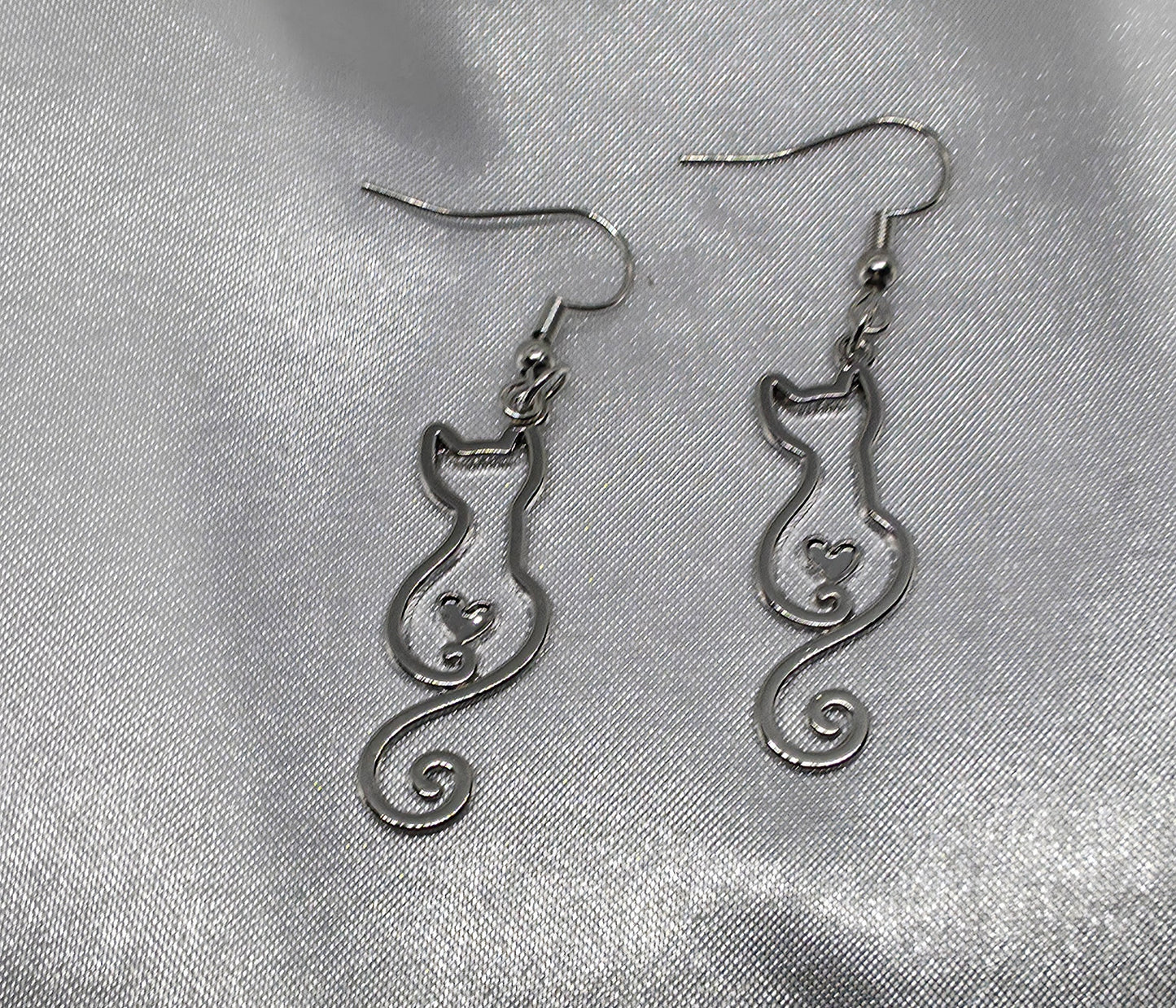 Cat earrings