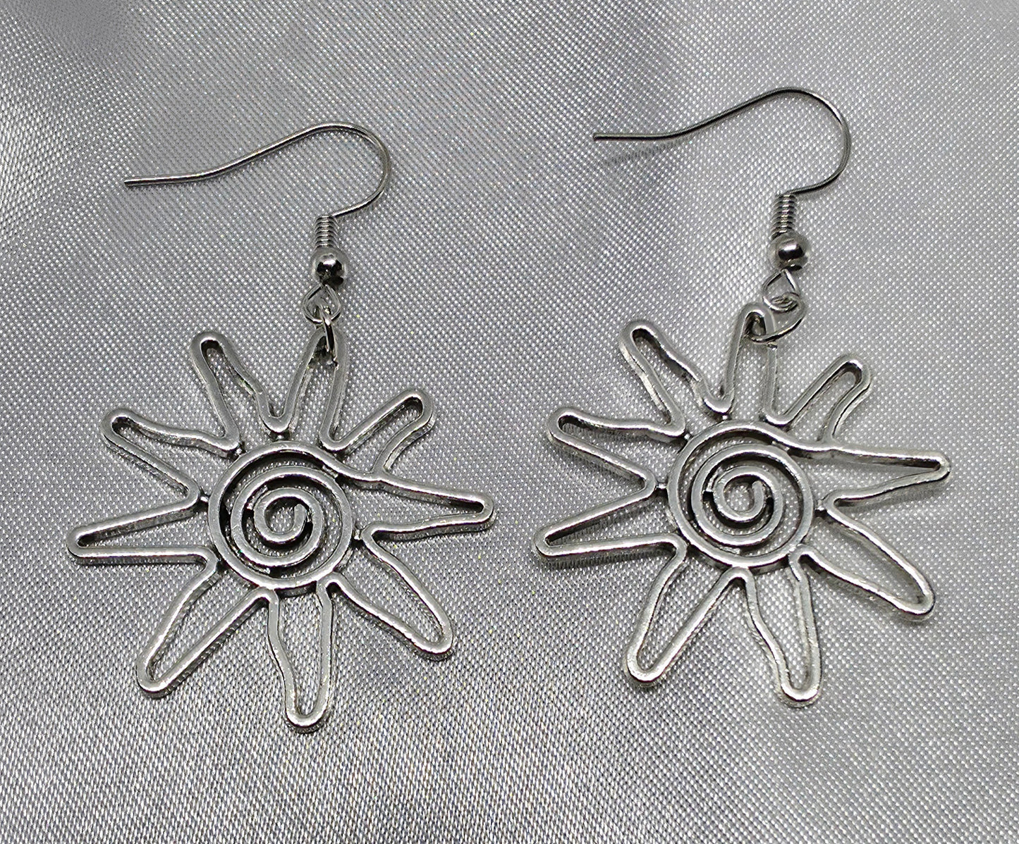 Sun earrings